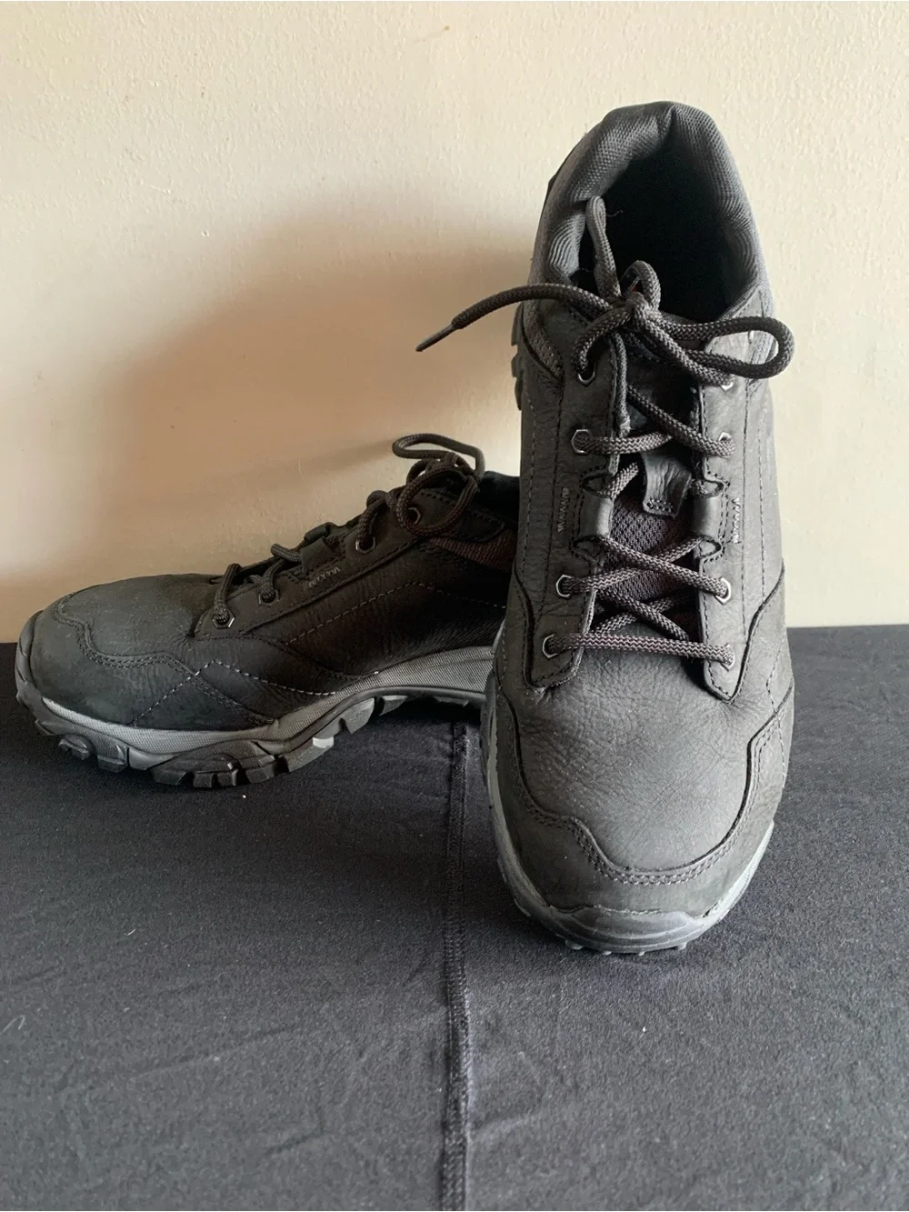 Merrell Men's Black Tactical Lace-Up Work Shoes